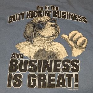 Big Dogs Vintage Kicking Butt Men's XXX